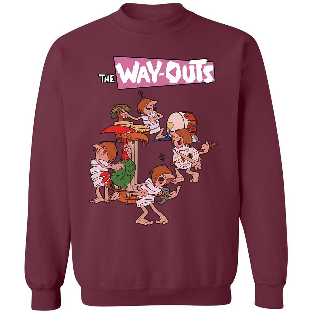 The Way-Outs Groovy 60's - Maroon - 20