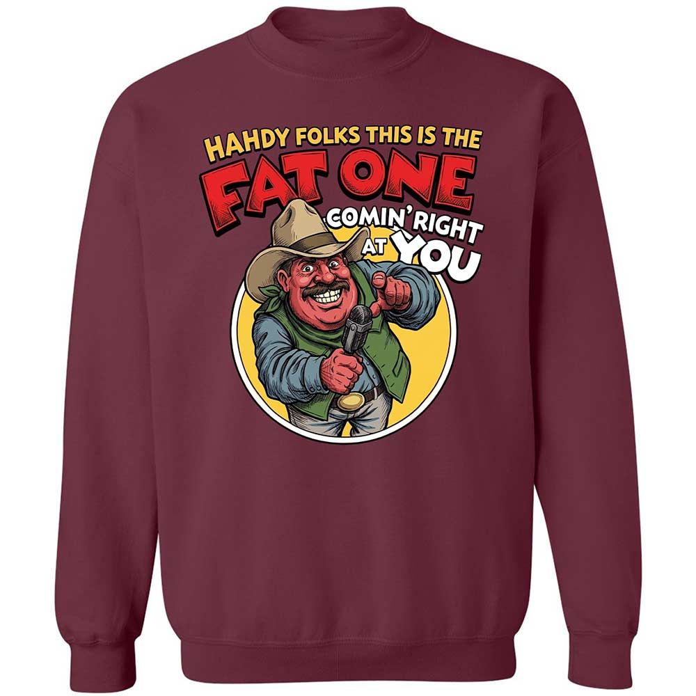 Fat One comin' right at you - Maroon - 20