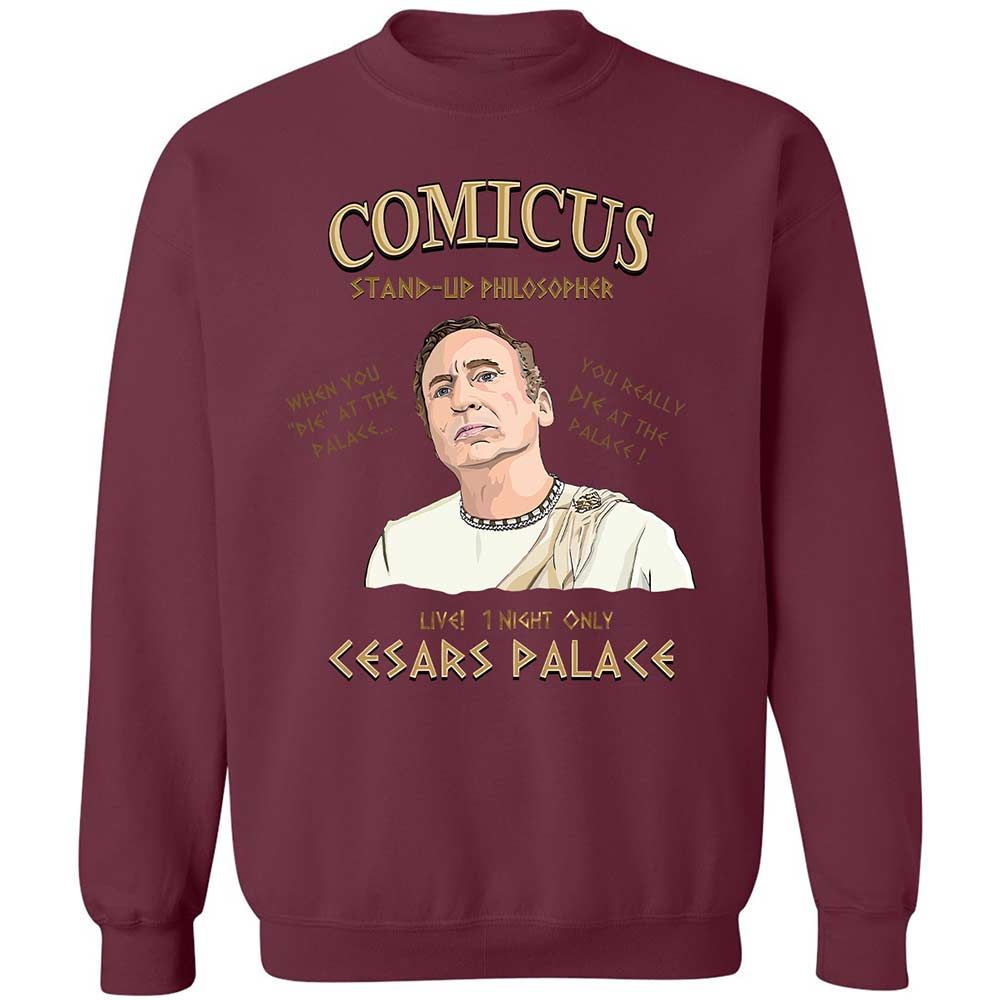 Comicus- Stand-up Philosopher - Maroon - 20
