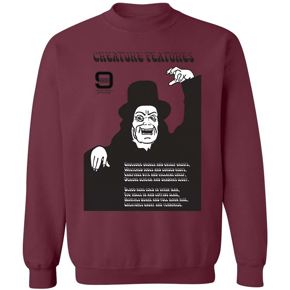 Creature Features - Maroon - 20