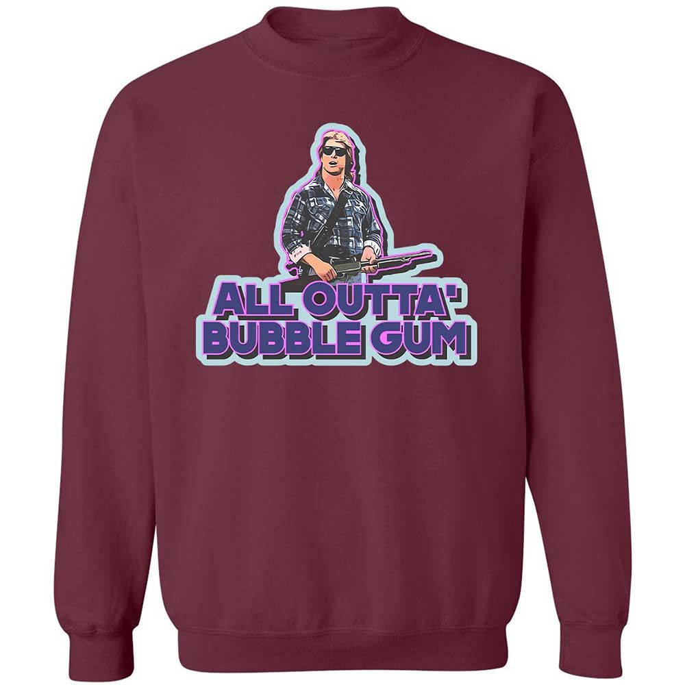 Classic Unisex Sweatshirt - C7J4CZW9 - Maroon - 20
