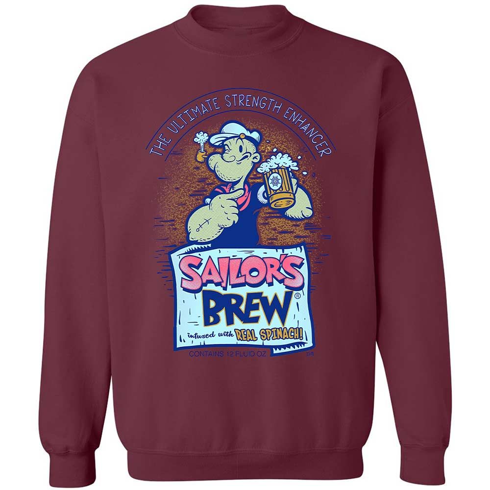 Classic Unisex Sweatshirt - N3NEKWPU - Maroon - 20