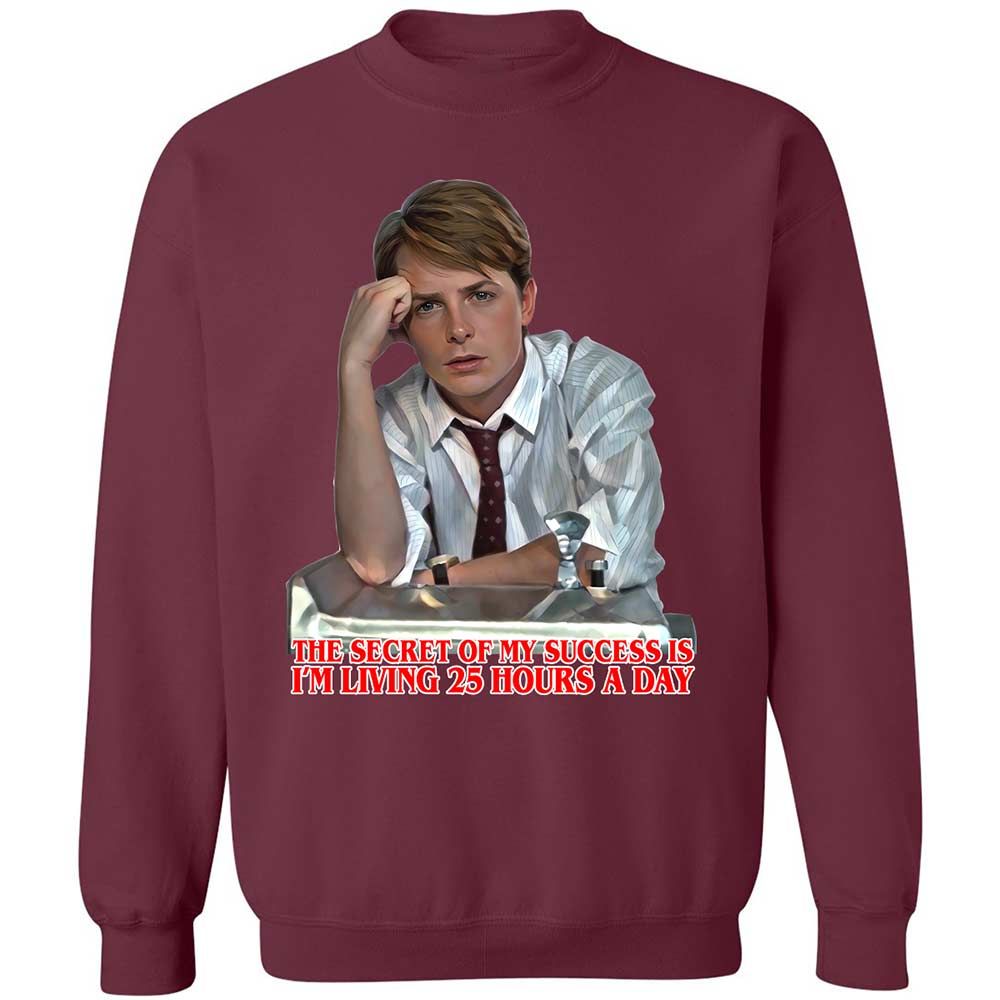Classic Unisex Sweatshirt - Y23CCCFT - Maroon - 20