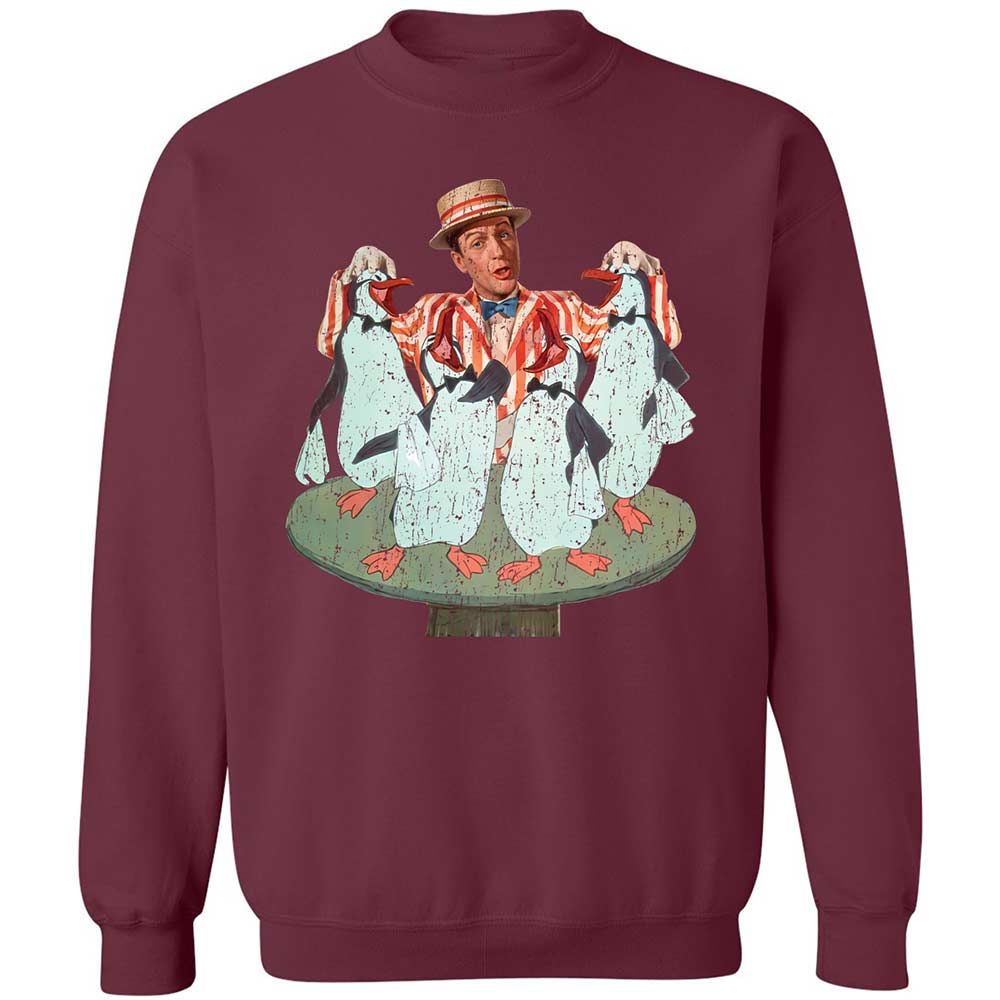Classic Unisex Sweatshirt - JPAUAB6E - Maroon - 20
