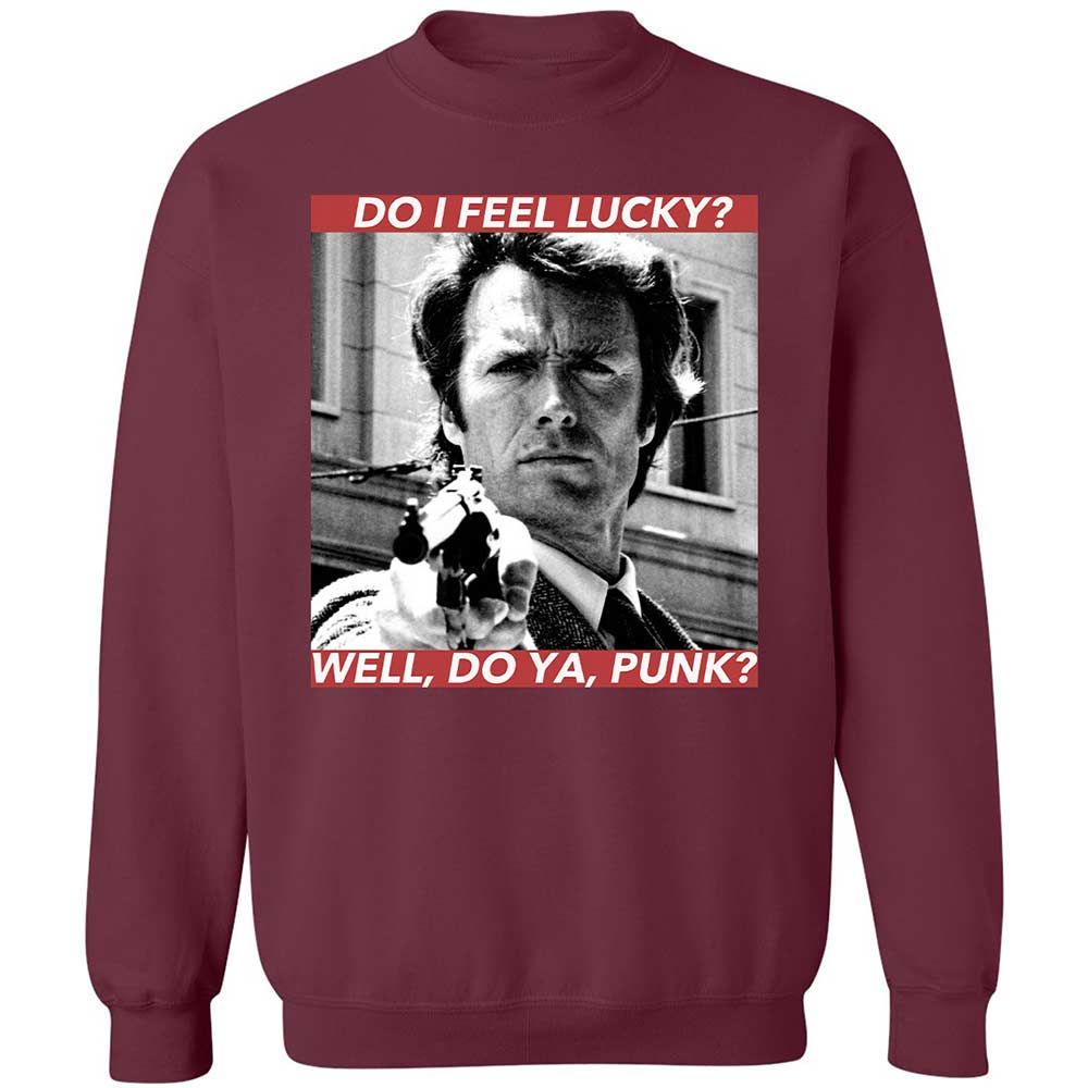 Do you feel lucky - Maroon - 20