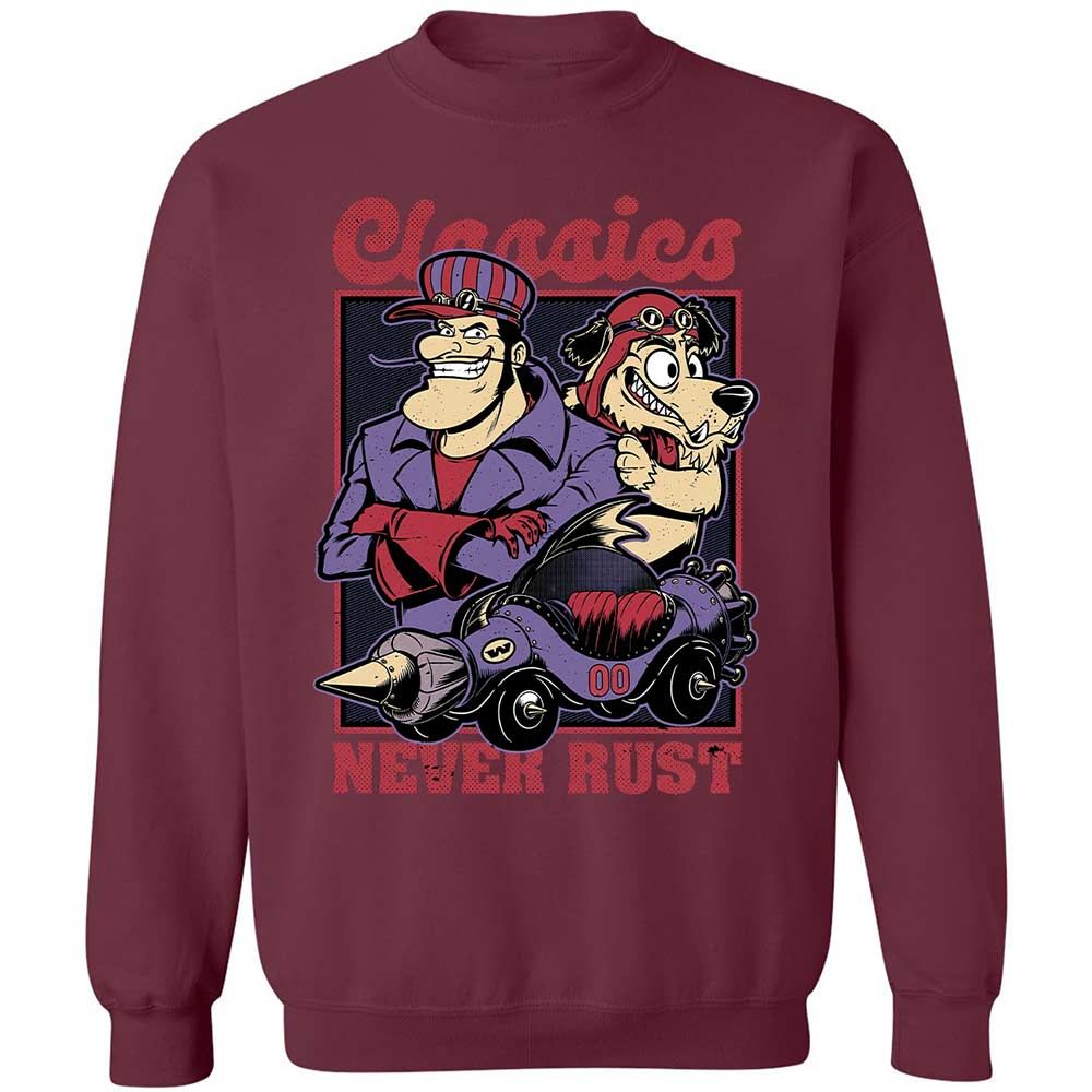 Classic Unisex Sweatshirt - VPYYU5WV - Maroon - 20