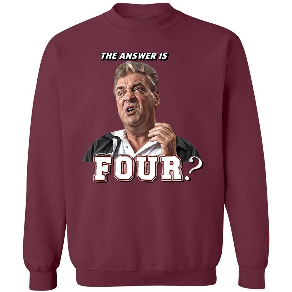 Classic Unisex Sweatshirt - M8FCKTZ7 - Maroon - 20
