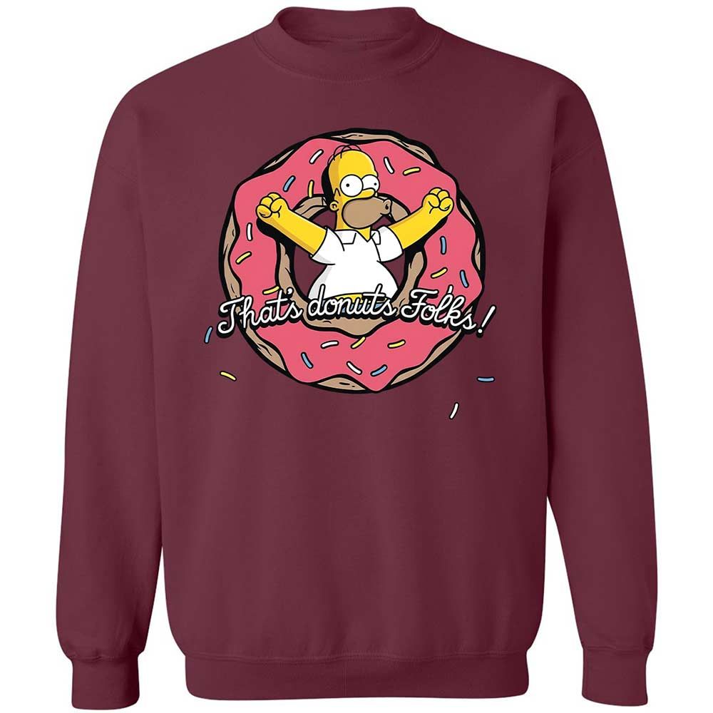 Classic Unisex Sweatshirt - EZR1MC6C - Maroon - 20