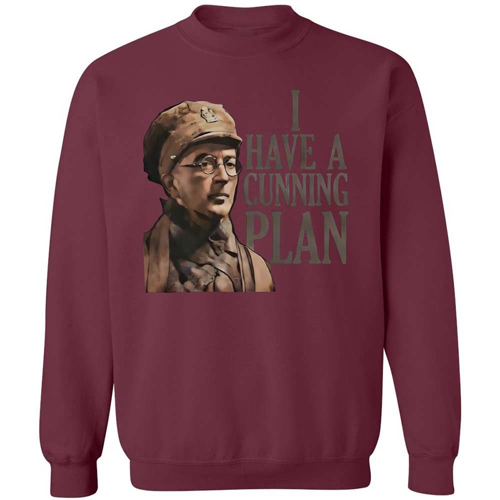 I Have A Cunning Plannn - Maroon - 20