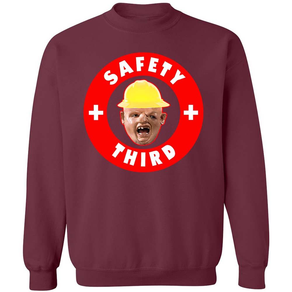 Safety Third - Maroon - 20
