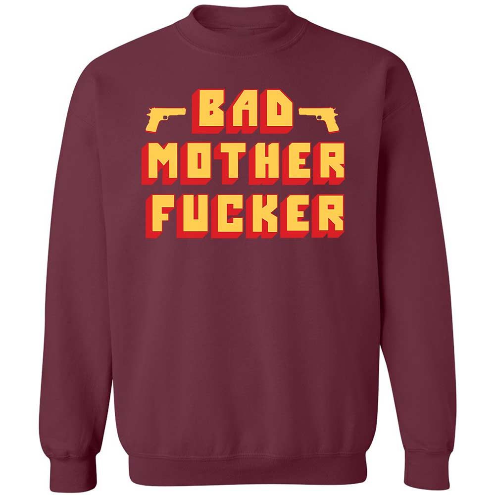 Bad Motherfucker - Maroon - 20