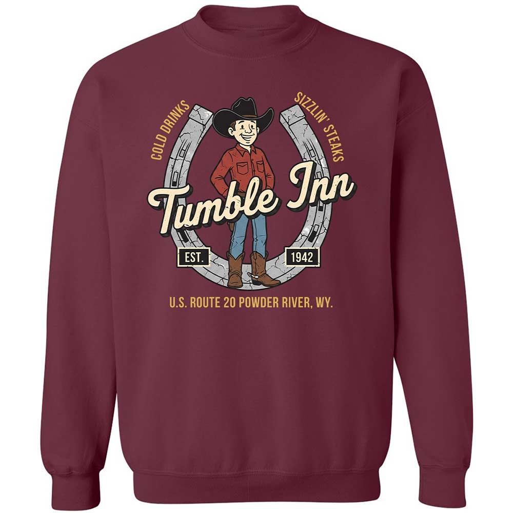 Classic Unisex Sweatshirt - QWSDA9ZM - Maroon - 20