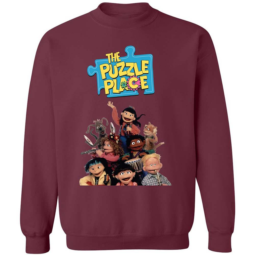 The Puzzle Place - Maroon - 20