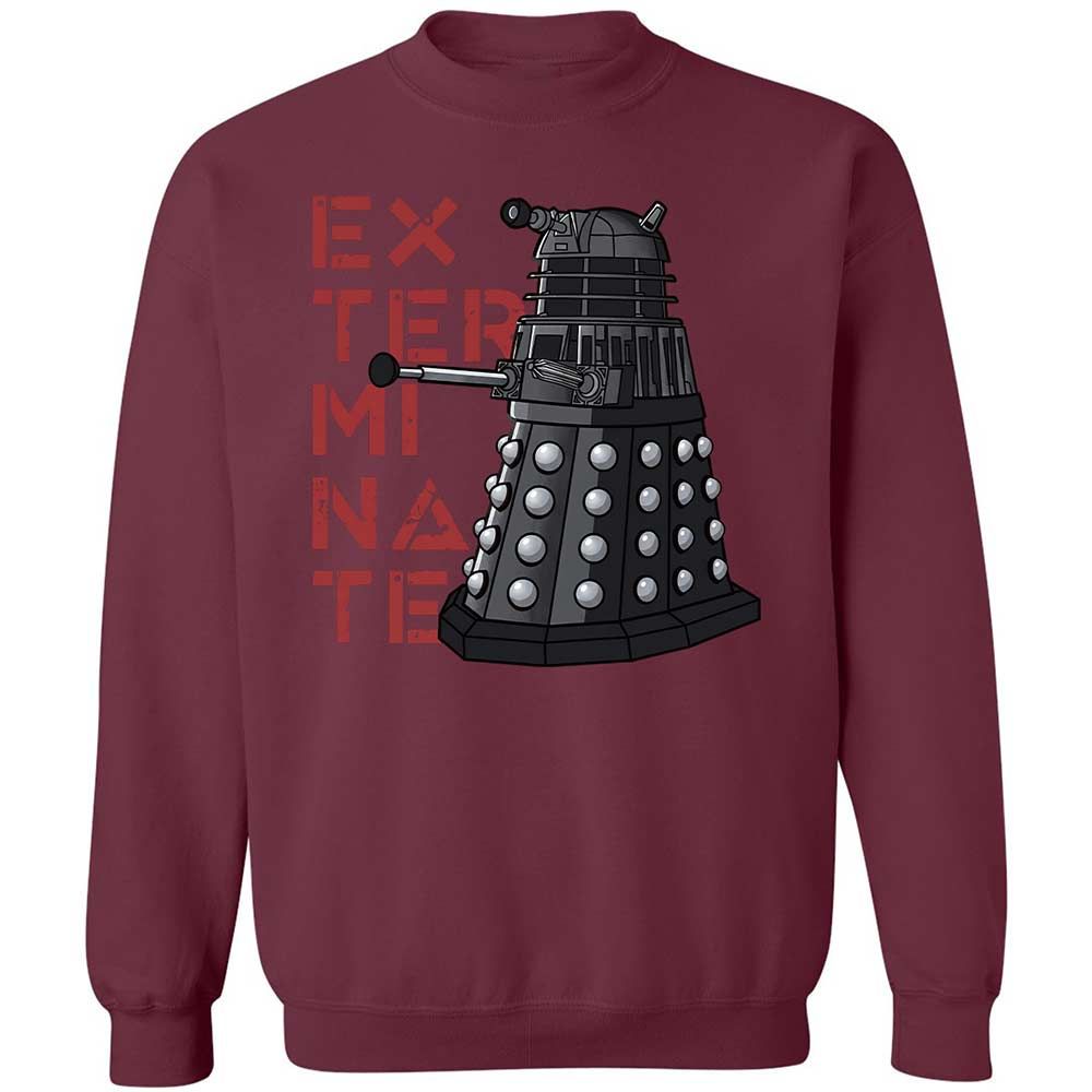 Dalek Exterminate - Maroon - 20