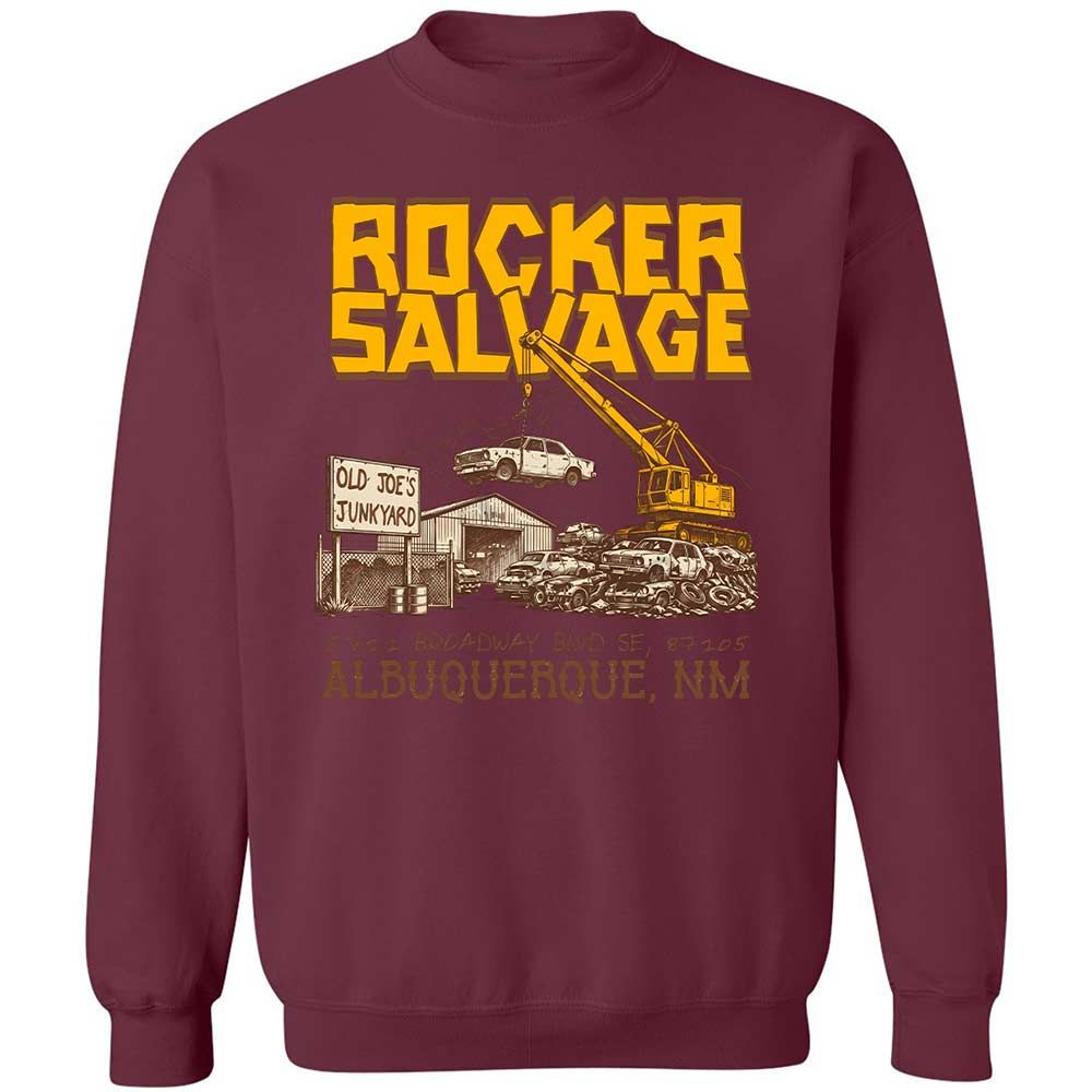 Classic Unisex Sweatshirt - 9A4XVVQA - Maroon - 20