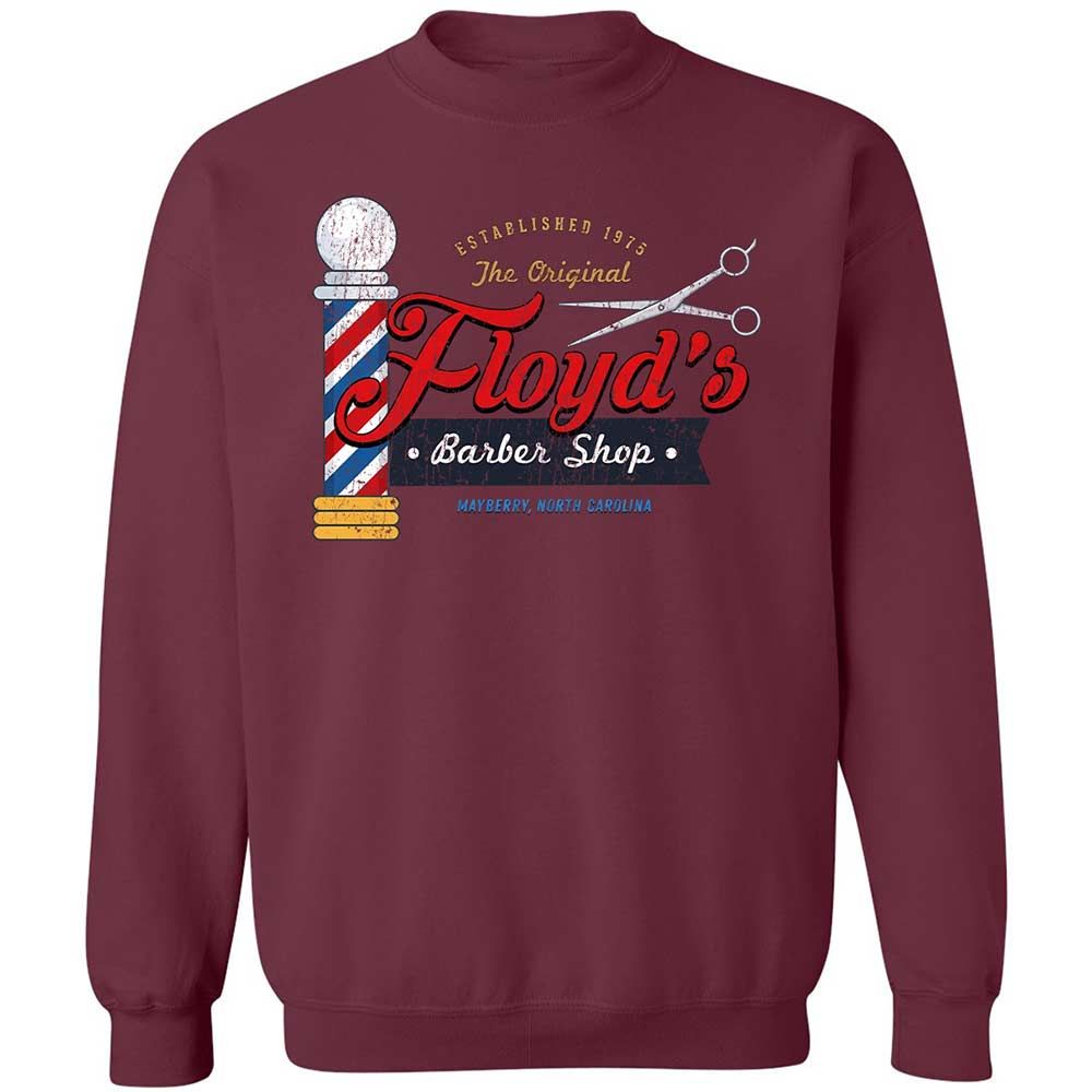 Classic Unisex Sweatshirt - 4UFH32YP - Maroon - 20