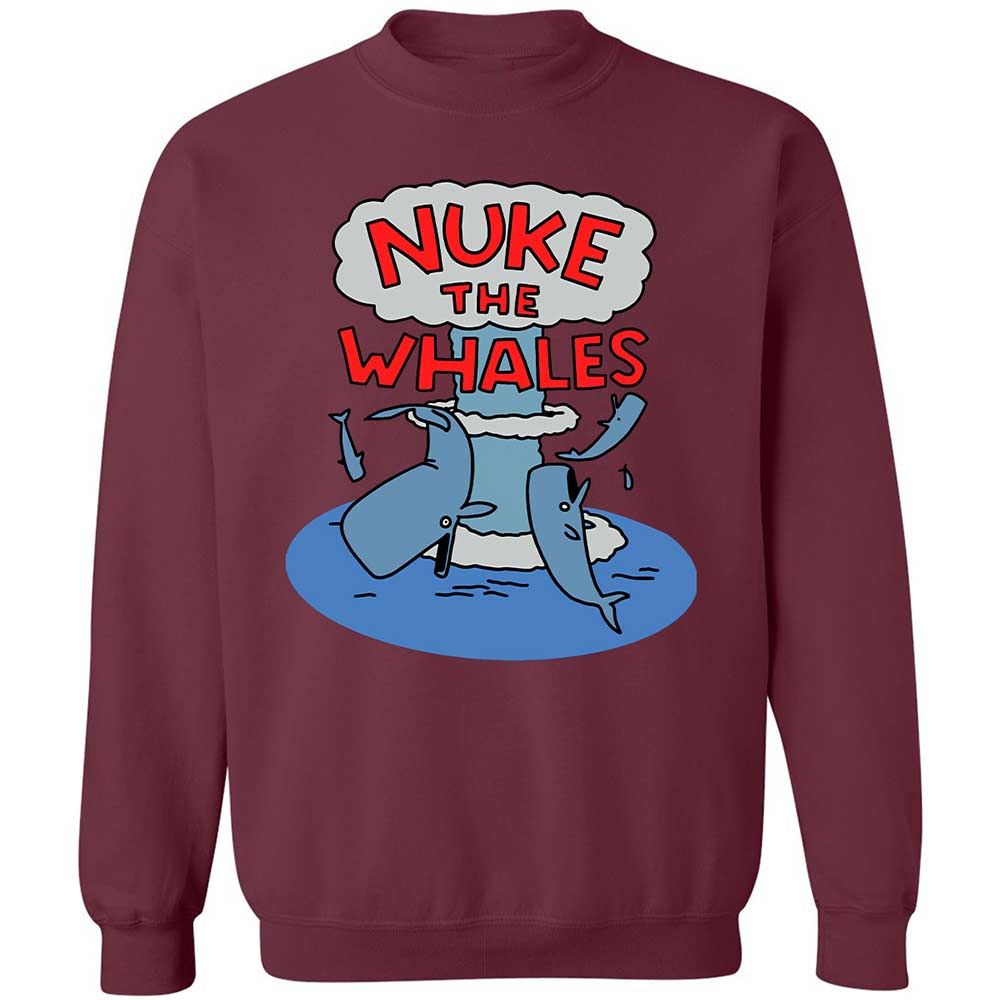 Nuke the Whales - Maroon - 20