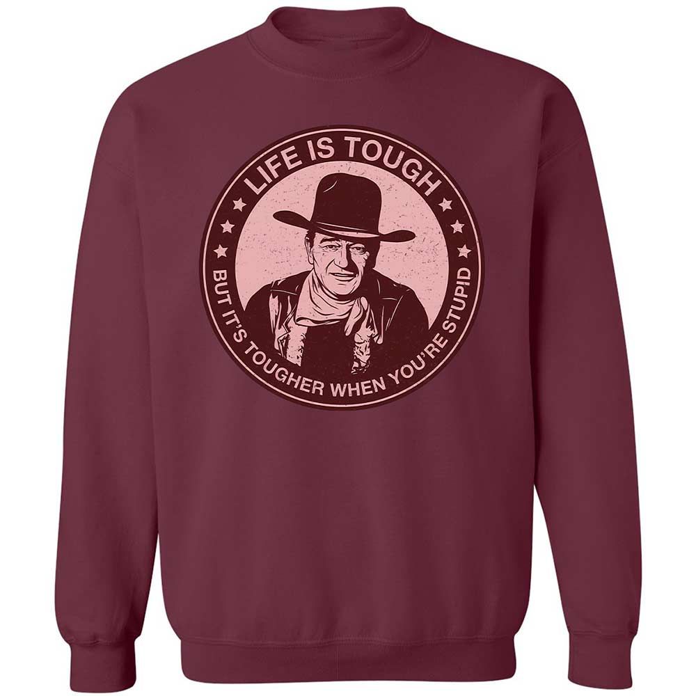 Classic Unisex Sweatshirt - 842PU48K - Maroon - 20