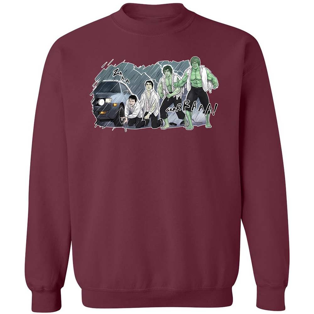 Classic Unisex Sweatshirt - 198C4X6A - Maroon - 20
