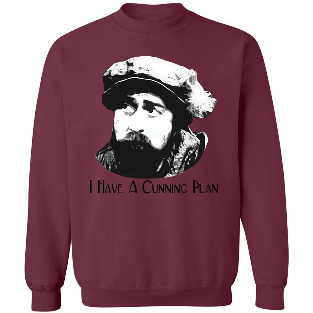 I Have A Cunning Plan - Maroon - 20