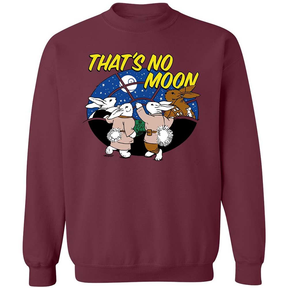 Classic Unisex Sweatshirt - White - Maroon - 20