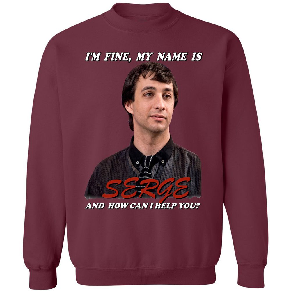 Classic Unisex Sweatshirt - JUXD1QUZ - Maroon - 20