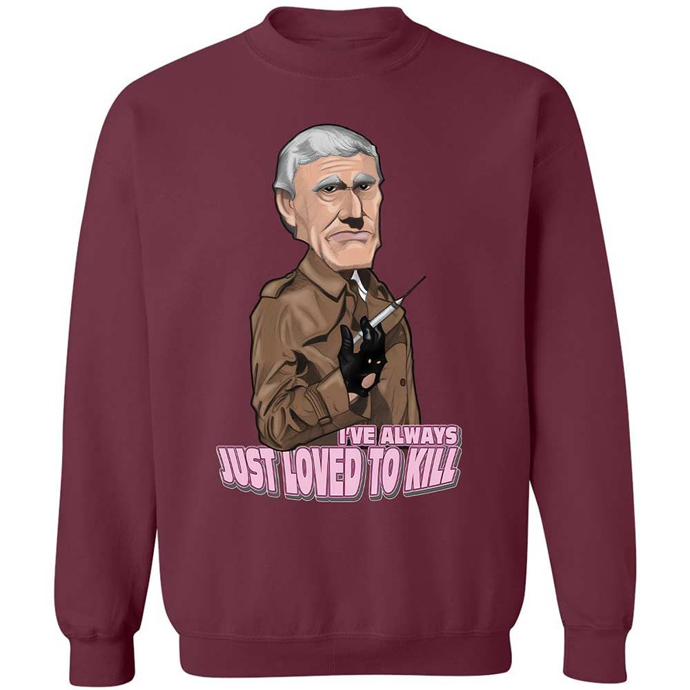 Classic Unisex Sweatshirt - HXZGX7AM - Maroon - 20
