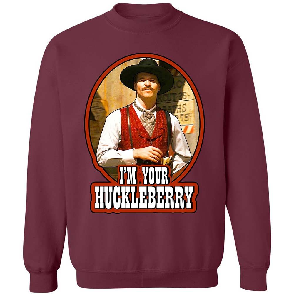 I'm Your Huckleberry - Maroon - 20