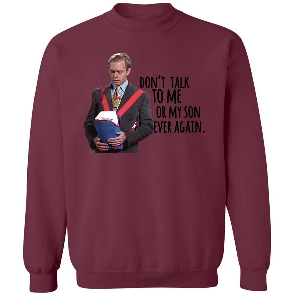 Classic Unisex Sweatshirt - K8FJH5JG - Maroon - 20