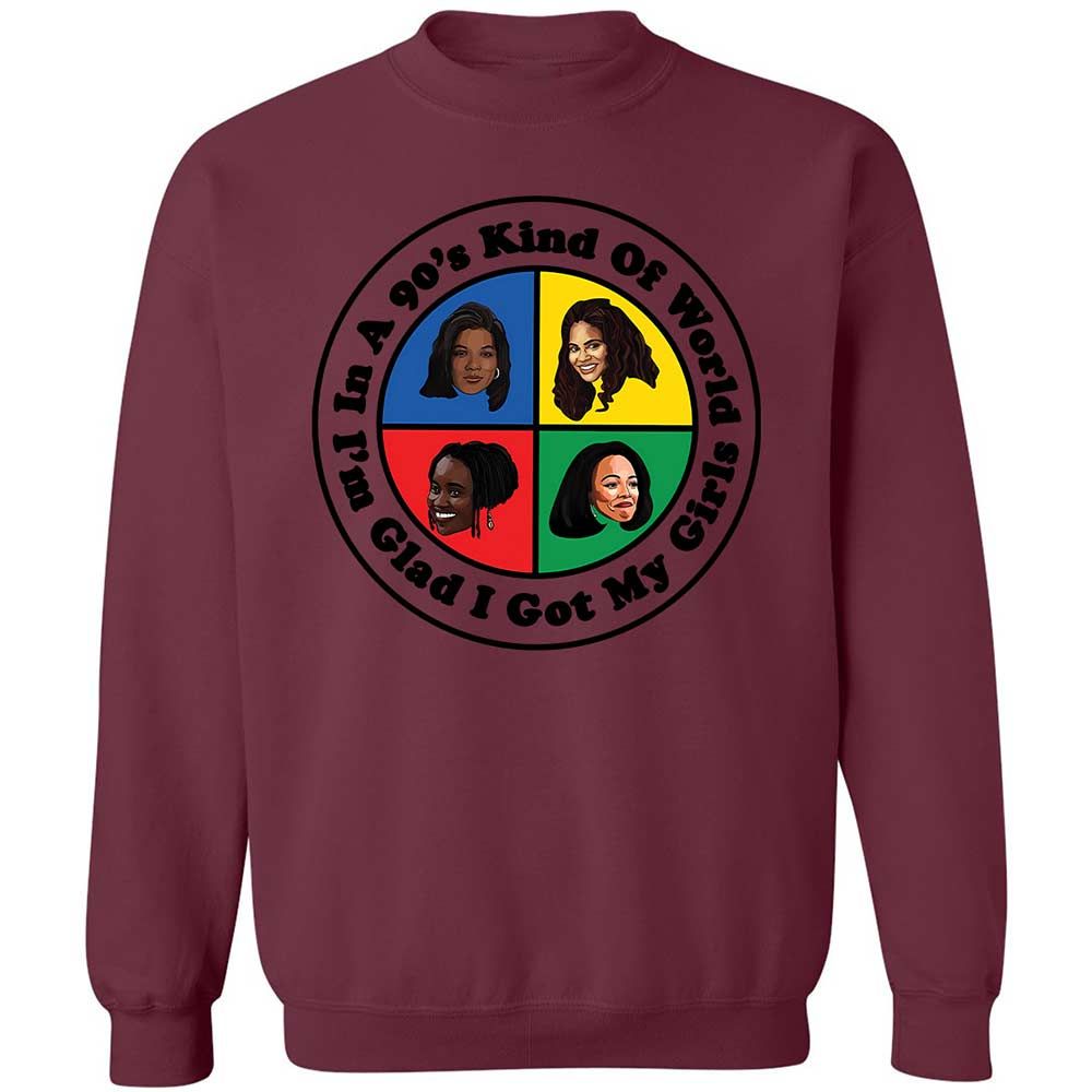 Classic Unisex Sweatshirt - X7JFNVJF - Maroon - 20