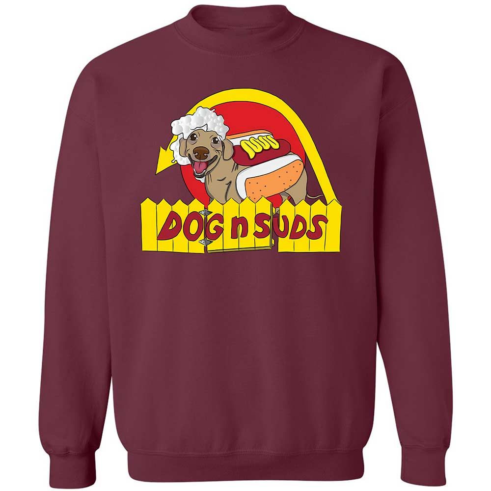 Dog n Suds Dachshund - Maroon - 20