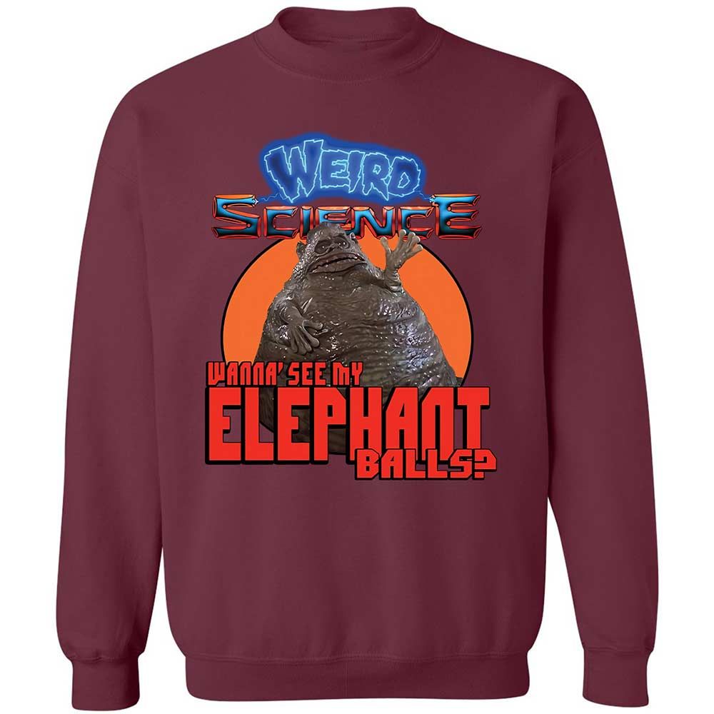 Wanna See my Balls - Maroon - 20