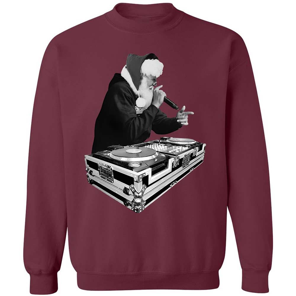 Dj Santa Claus - Maroon - 20