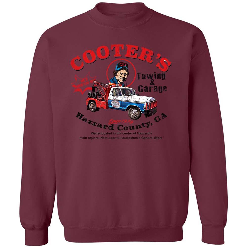 Classic Unisex Sweatshirt - XB7KP1QW - Maroon - 20