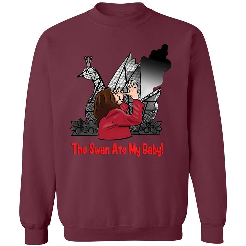 The Swan Ate My Baby - Maroon - 20