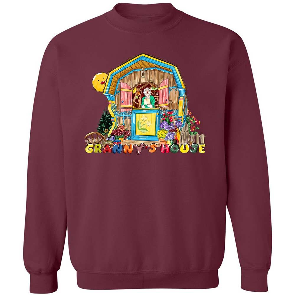 Granny Garbanzo Gardening Sunshine - Maroon - 20