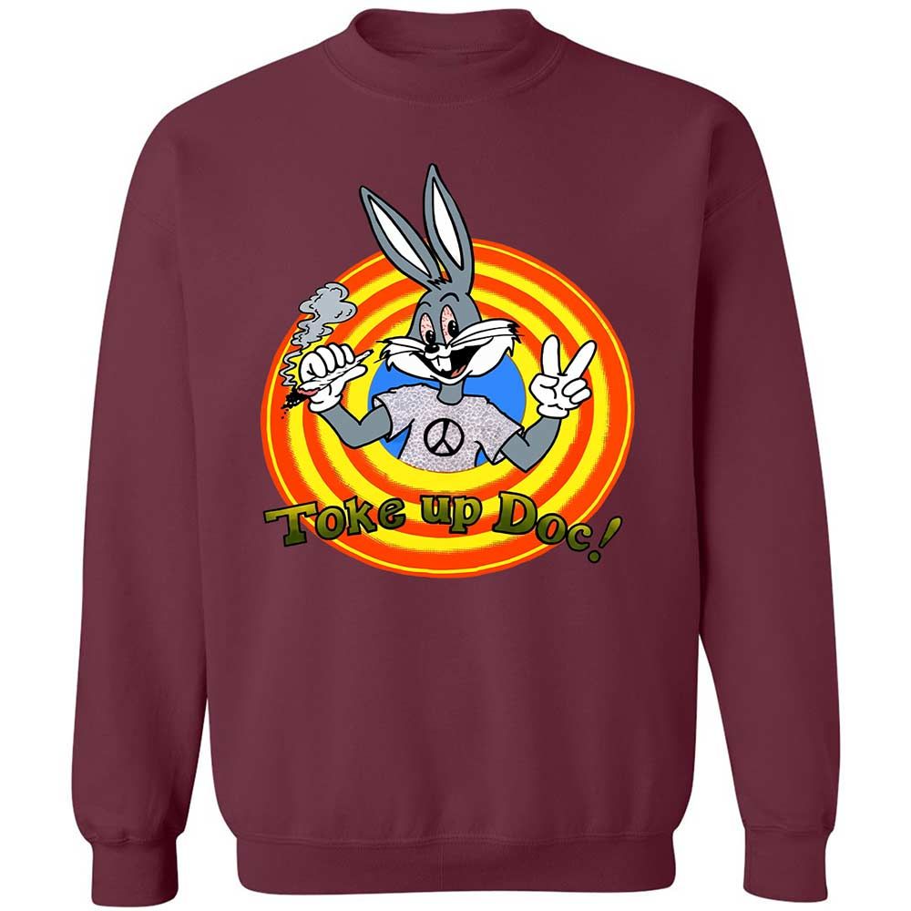 Classic Unisex Sweatshirt - RYVZHS4Y - Maroon - 20