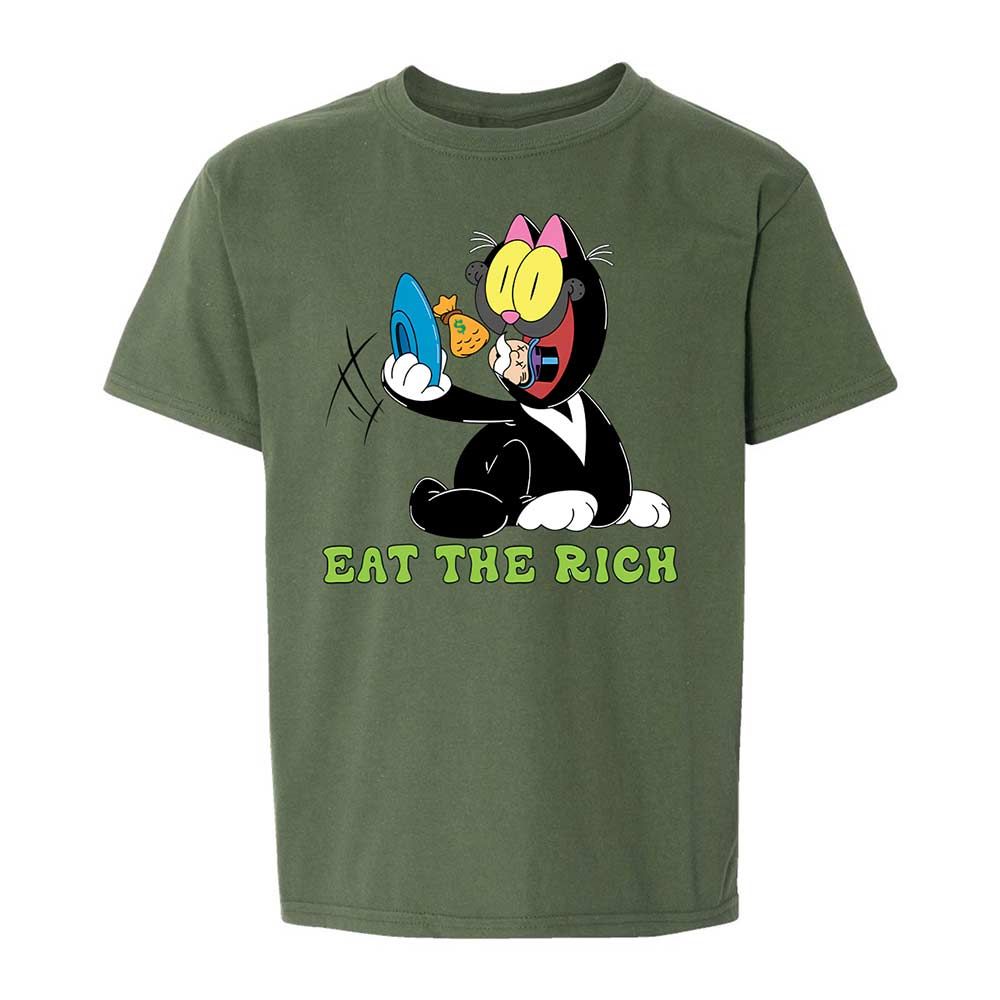 Kids T-Shirt - KD6TX5MY - Military Green - 20