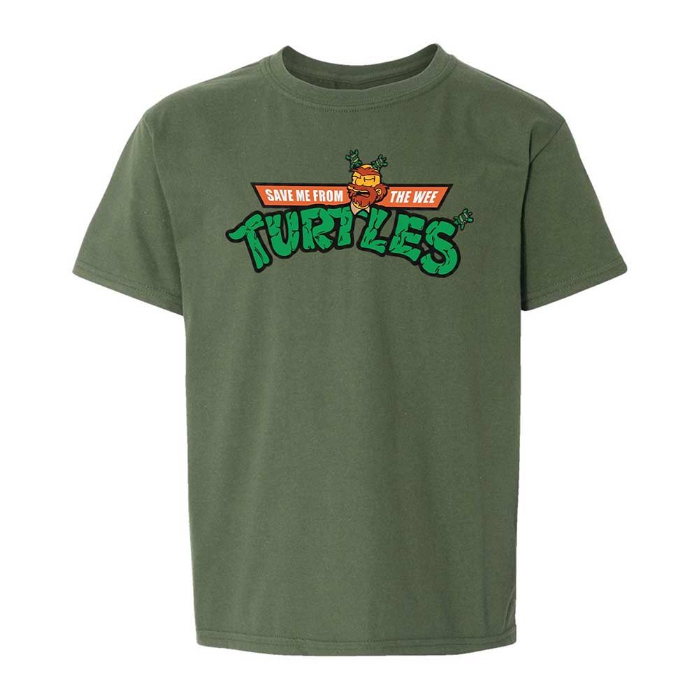 Save Me From The Wee Turtles - Military Green - 20