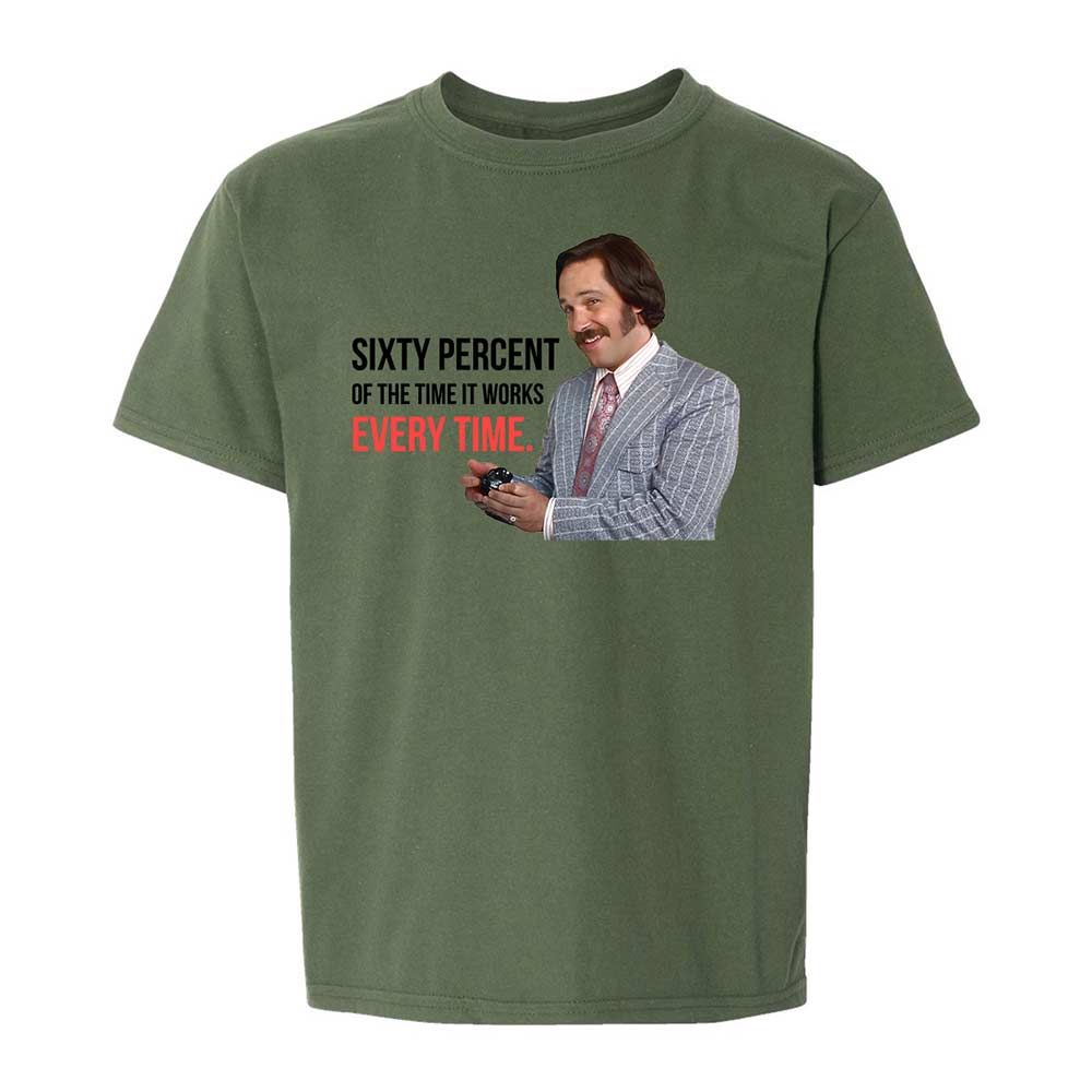 Kids T-Shirt - TBFP96MP - Military Green - 20