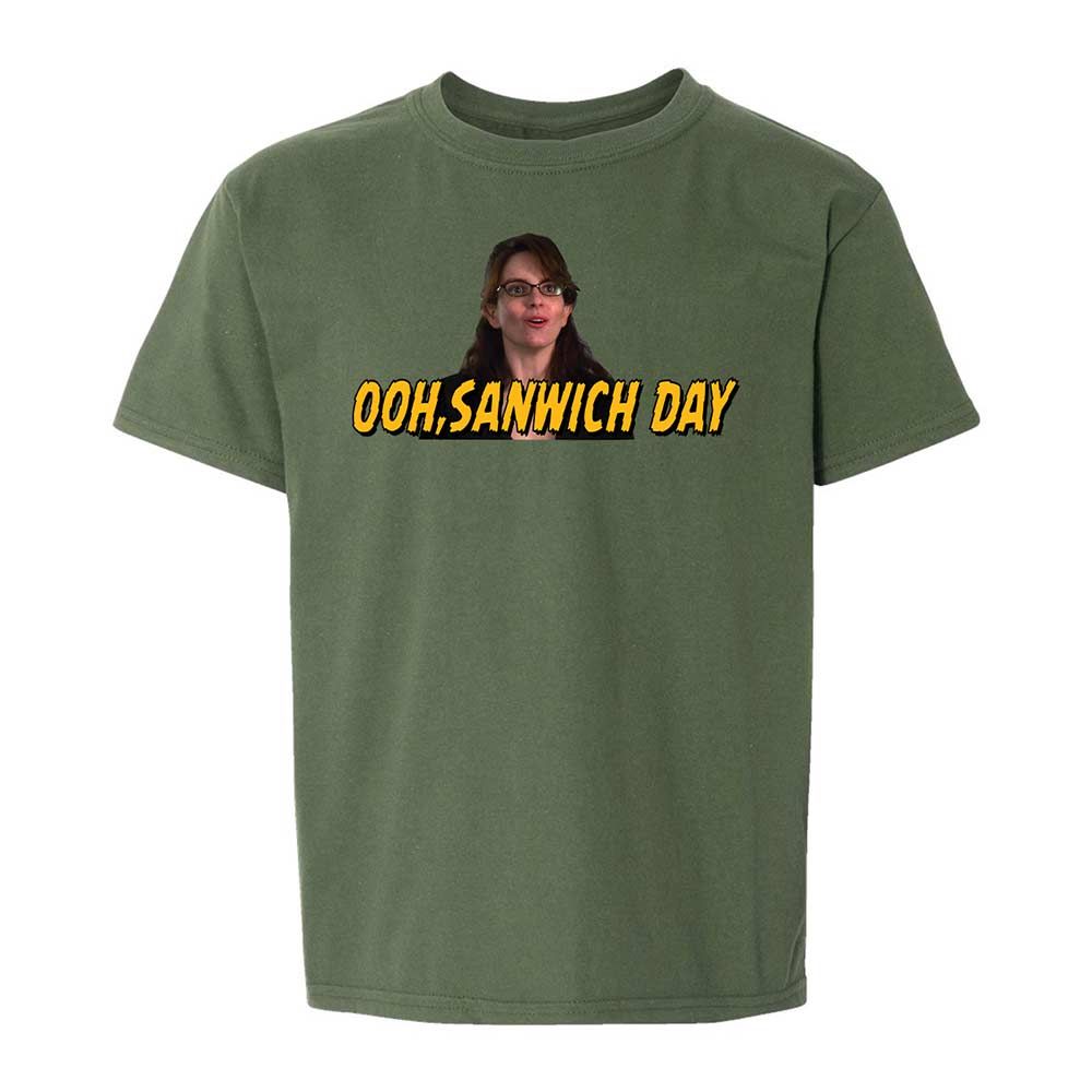 Kids T-Shirt - 6PXA8ZBF - Military Green - 20