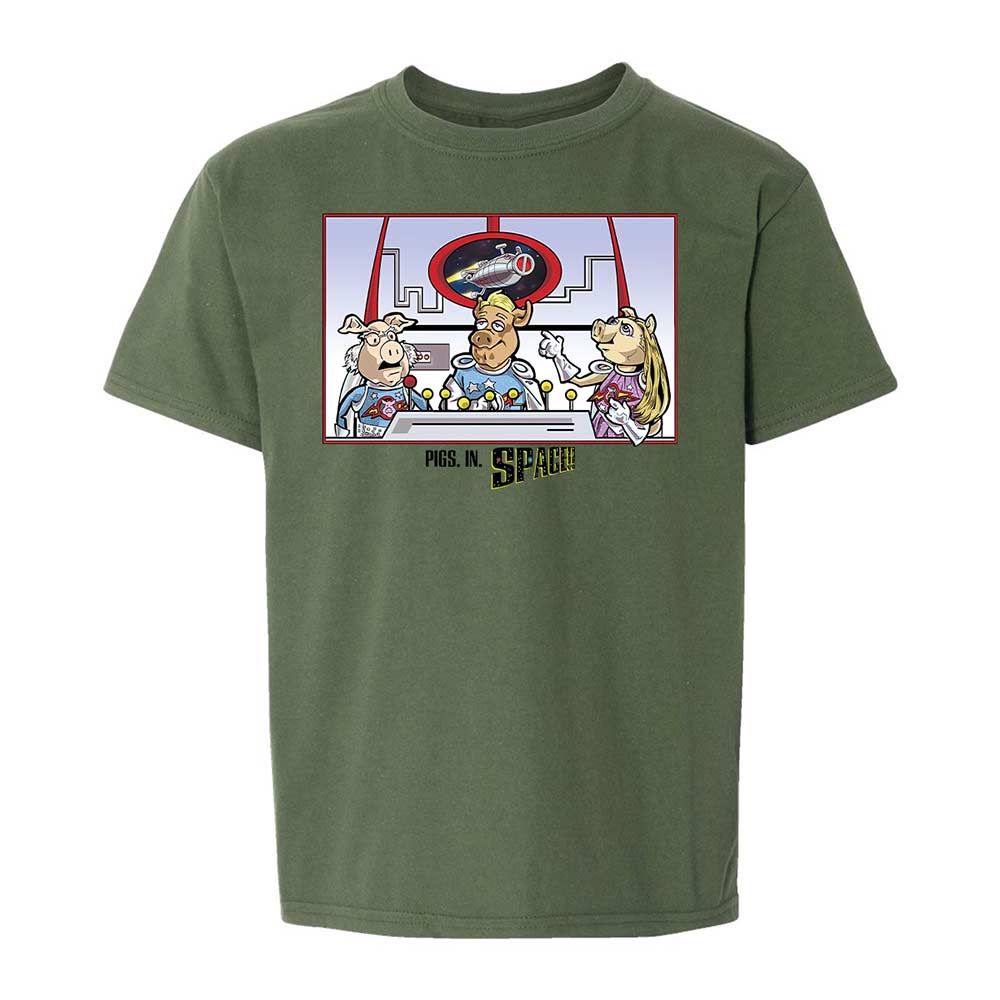 Kids T-Shirt - LPVYUHVC - Military Green - 20