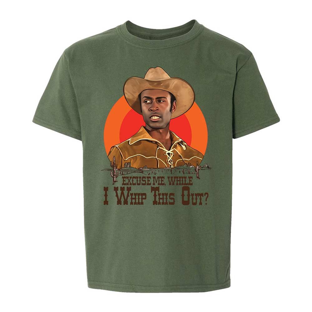 Excuse Me While I Whip This Out - Military Green - 20