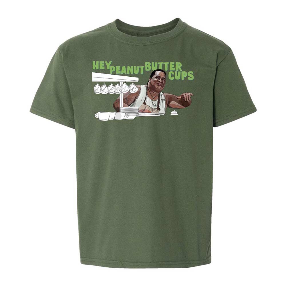 Kids T-Shirt - 3V2F79YJ - Military Green - 20