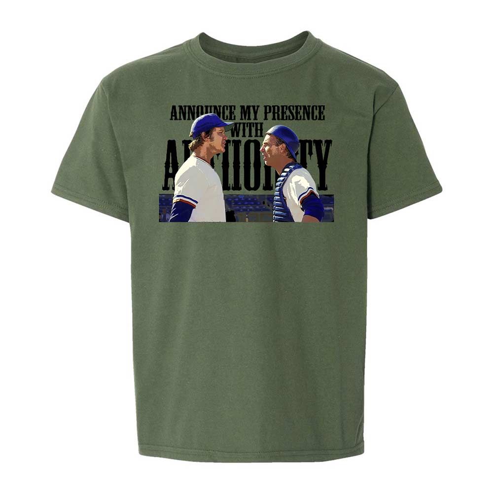 Announce my presence with authority - Military Green - 20