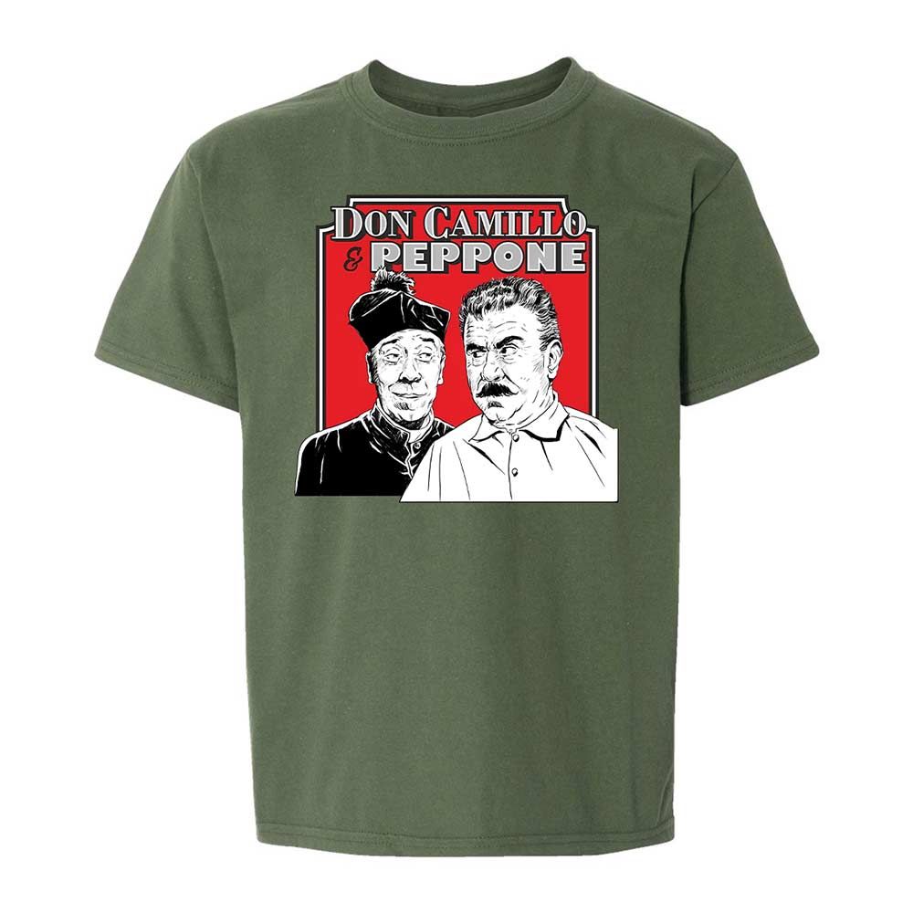 Kids T-Shirt - VHX1K6FQ - Military Green - 20