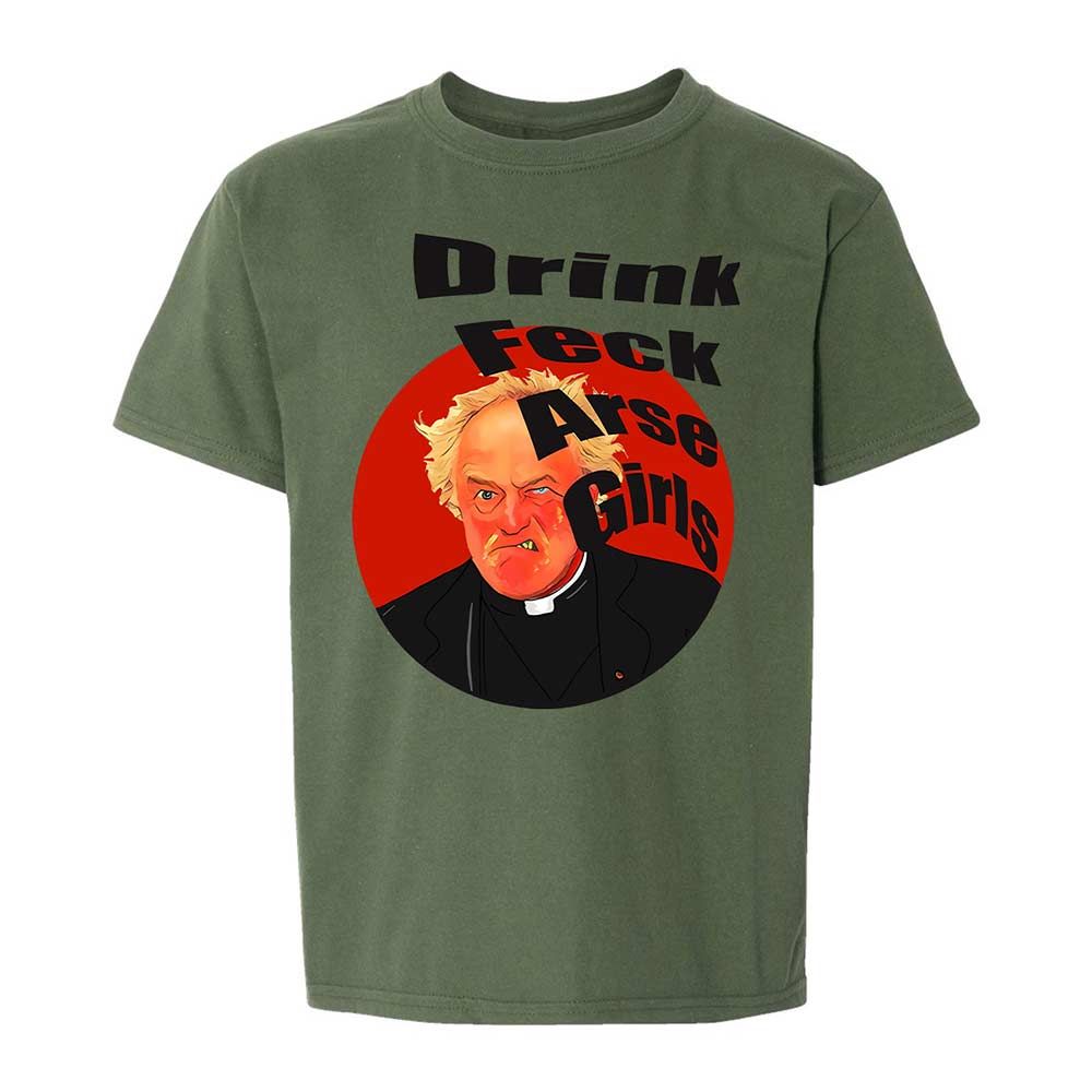 Kids T-Shirt - H3EWUTQ4 - Military Green - 20