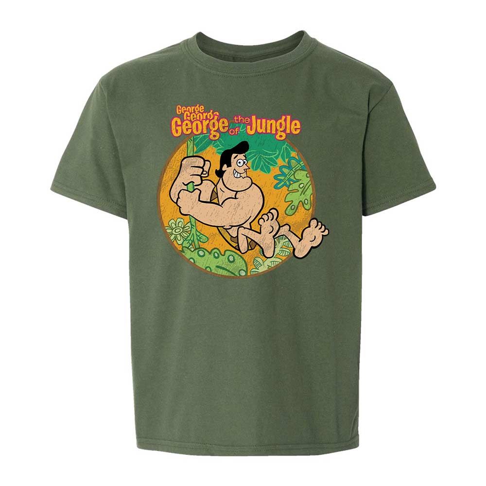 Kids T-Shirt - 819XX7TT - Military Green - 20