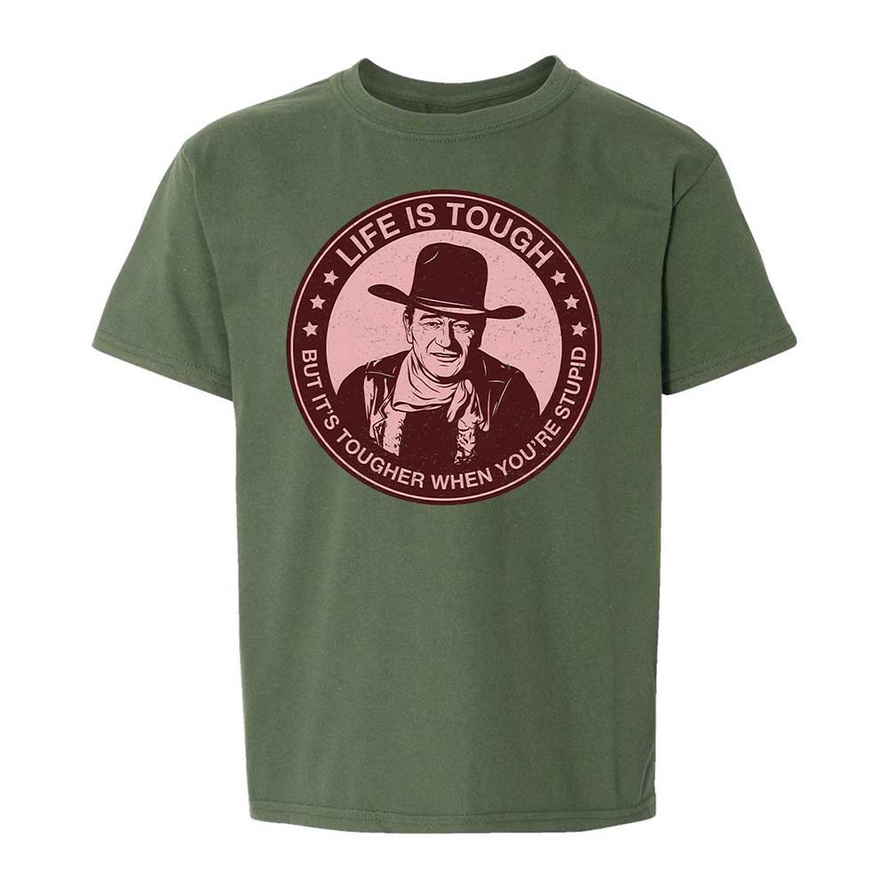 Kids T-Shirt - B9B2MFJM - Military Green - 20