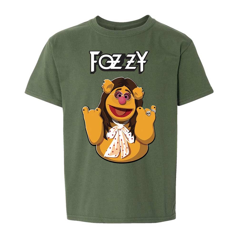 Fozzie Muppet as Rockstar - Military Green - 20